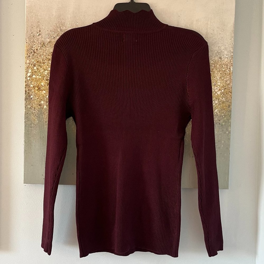Greige Ribbed Sweater (NWT) - Picture 8 of 12
